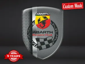 Fiat Abarth Adesivi Vinile Auto su Misura Resistenti Limitati Stile